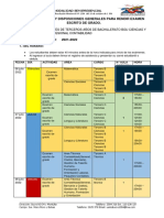 Exámenes de grado bachillerato modalidad semipresencial