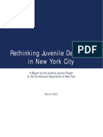 Rethinking Detention, NY Juvenile Justice Project, 3.02