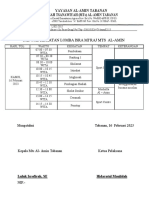 Jadwal Kegiatan Isra Mi'Raj