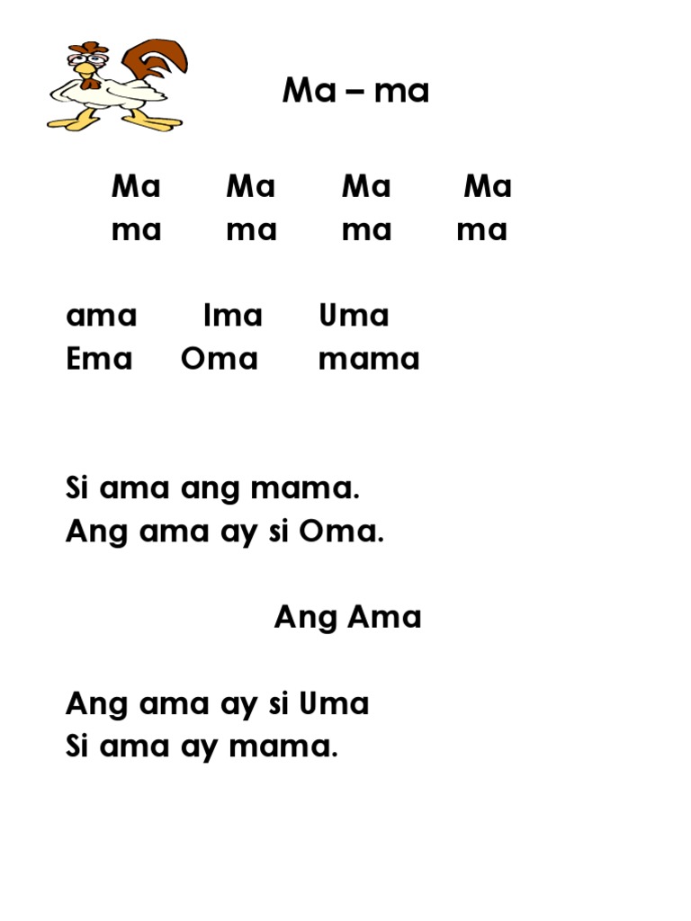 Marungko ApproachReading Materials PDF