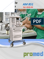 Catalogo Maquina de Anestesia Am851 Ref. 852b-x45