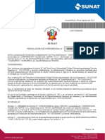 Resolución de Intendencia aprueba aplazamiento con fraccionamiento de deuda tributaria