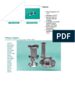 Vacuum Fitting Components - ISO