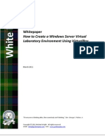 Whitepaper How To Create A Windows Server Virtual Laboratory Environment Using Virtual Box