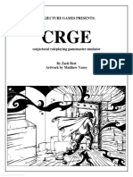 CRGE Conjectural Roleplaying GM Emulator