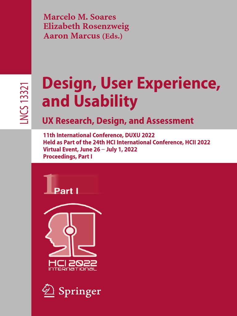 Design, User Experience, and Usability | PDF | Human–Computer 