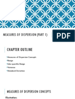 Chapter 04 - Measures of Dispersion (Part 1)