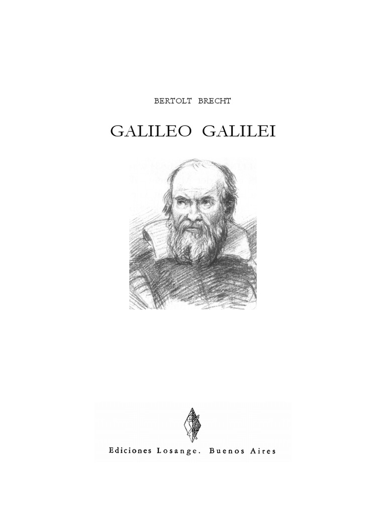 Brecht bertolt galileo galilei p ginas 1 2 17 22 58 60 descargar