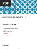 Measures of Dispersion (Part 2)