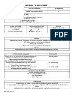 Informe de Auditoria