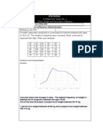 Statistics Formative Task 2.