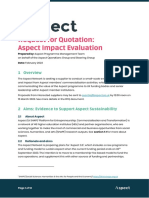 Aspect Impact Evaluation RFQ - 15feb2023