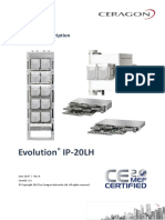 Evolution IP 20LH Technical Description 9.2 Rev A