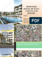 Proposed Hotel Builing and Inland Resort