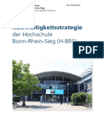 Nachhaltigkeitsstrategie: Der Hochschule Bonn-Rhein-Sieg (H-BRS)