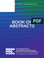 Ictf2020 Book of Abstracts
