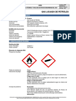 Gas Licuado de Petróleo: 1. Identificación Del Producto