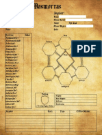 Ficha Magias & Masmorras 1.1