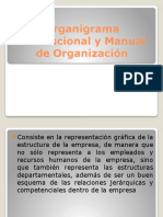 Organigrama y Manual de Organización