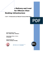 Application Delivery and Load Balancing For VMware View Desktop Infrastructure