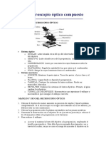 El Microscopio Óptico Compuesto