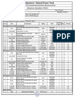 7.LVDB Panel - Bom