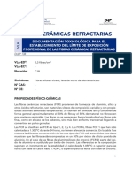 DLEP 138 Fibras Cerámicas Refractarias 2022