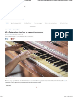 Afro-Cuban Piano Tips How To Master The Montuno