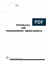 Manual: Ingenieria Geologica