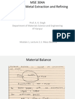 L2.1 MassBalance ReactingSystem