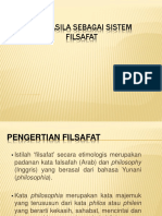 Pertemuan 8 Pancasila Sebagai Sistem Filsafat