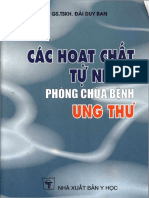 Các Hoạt Chất Tự Nhiên Phòng Chữa Bệnh Ung Thư - Phần 1