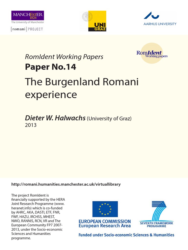 Burgenland Romani Language Decline | PDF | Romani People | Linguistics