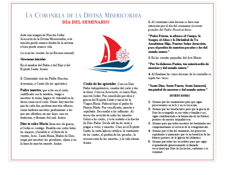 Coronilla Divina Misericordia | PDF | María, madre de Jesús | orador ...