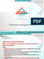 Medication Management (MM) : Quality Accreditation Department