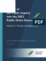 Emergencies Act inquiry final report Vol. 4