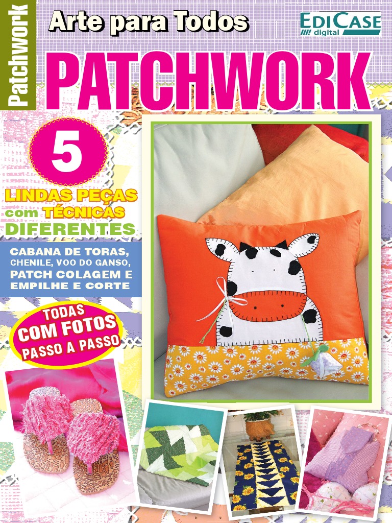 Moldes e Técnicas de Patchwork | PDF | Retalhos