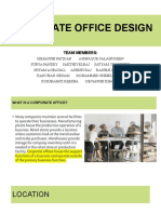 Corporate Office Design: Team Members