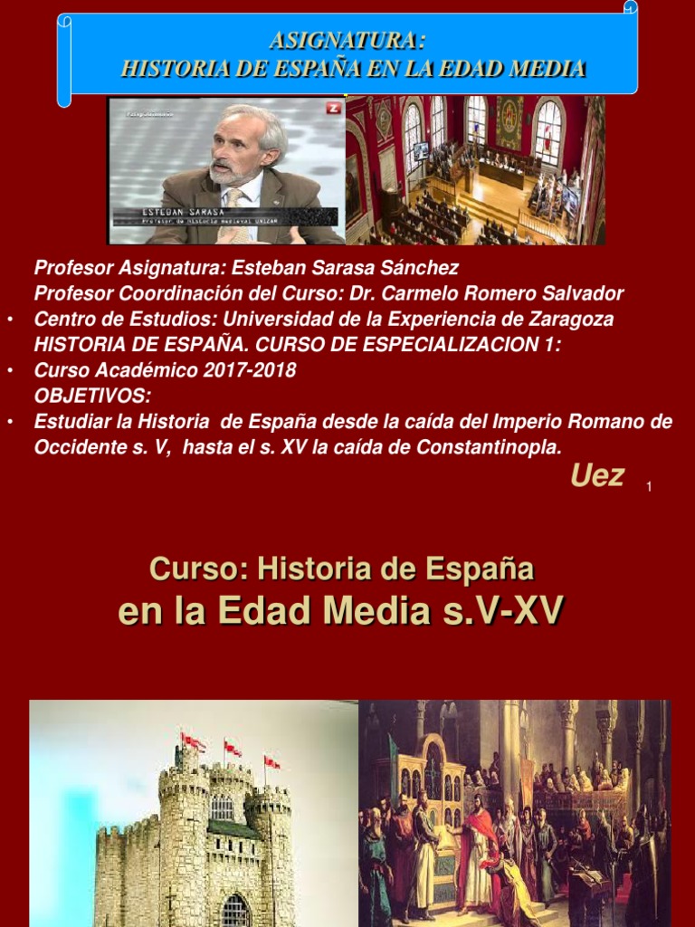 Historia de Espana en La Edad Media - Pdf.e1 | PDF | Edades medias ...