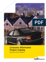 Automotive Circuit Breakers Consumer Aftermarket Catalog