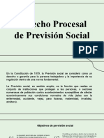 Derecho Procesal de Previsión Social: Objetivos y Garantías