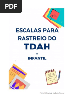 Questionário SNAP para TDAH Infantil | PDF | Transtorno de déficit de ...