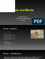 Bricks and Blocks History, Types, Manufacturing Process