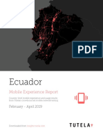 Ecuador 2019-04 Mobile Experience Report April-2019