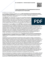 Balkans Occidentaux Un Plan Conomique Et D Investissement Afin de Soutenir La Reprise Et La Convergence de L Conomie