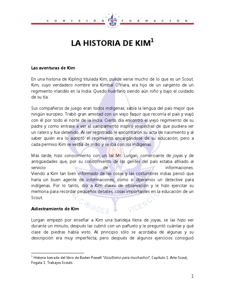 La Historia de Kim Exploración