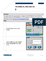 Hpu Configuring KWM With H30-144 - Aa