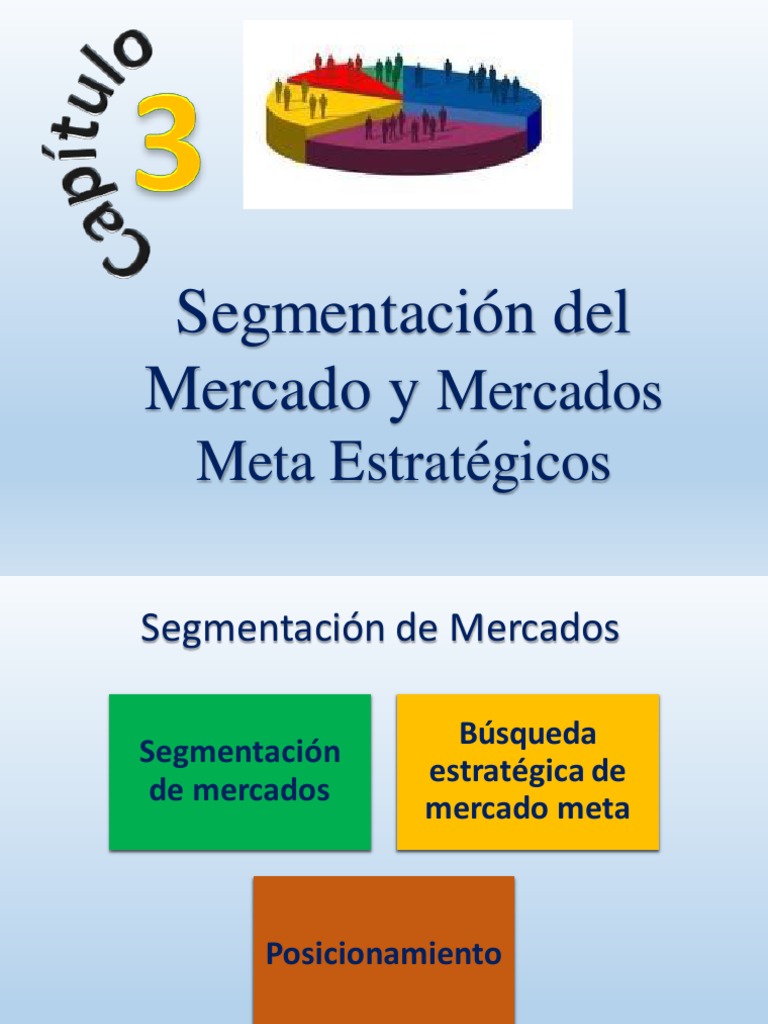 Estrategias de Segmentación de Mercados | PDF | Marketing | Comportamiento