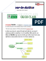 All about Vitamins Science Pdf for CIL exams