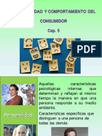 Capitulo 5 Personalidad y Comp. Del Consumidor